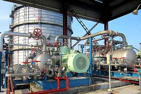 肯富来液环泵机组在洛阳石化使用现场