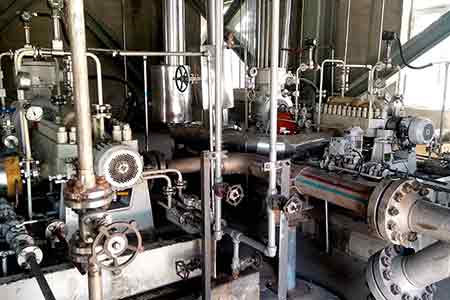 KHP系列卧式中开多级开元网站登录入口在兴安盟博源化学公司使用现场