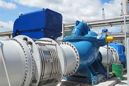 KPS系列单级双吸开元网站登录入口在越南金瓯化肥项目使用现场