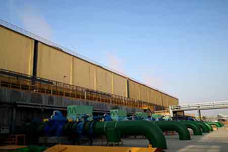 KPS系列单级双吸开元网站登录入口在河南心连心化学工业集团股份有限公司使用现场