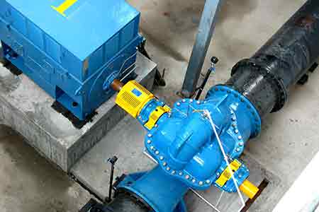 KPS系列单级双吸开元网站登录入口在珠海自来水公司使用现场