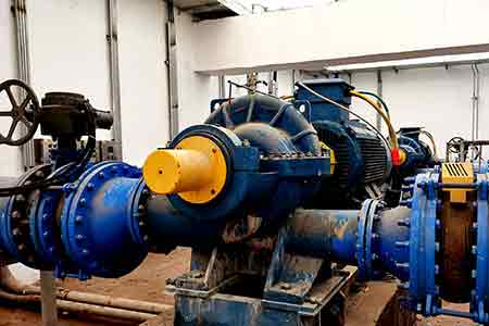 KPS系列单级双吸开元网站登录入口在贺州信都供水项目使用现场