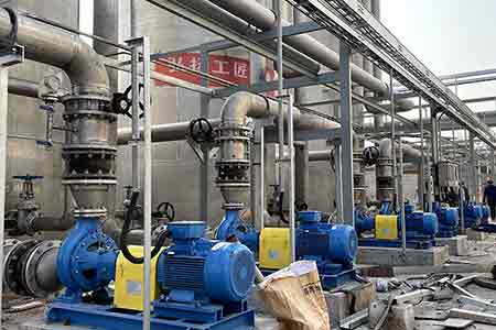 KCC系列化工开元网站登录入口在广西金桂二期污水处理使用现场