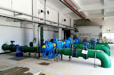 KPS系列单级双吸开元网站登录入口在赤峰广钢使用现场