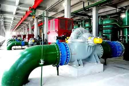 KPS系列单级双吸开元网站登录入口在东北制药使用现场