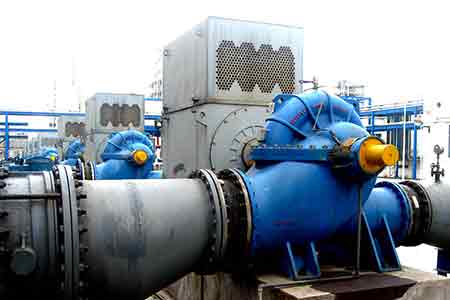 KPS系列单级双吸开元网站登录入口在上海氯碱化工节能改造项目使用现场